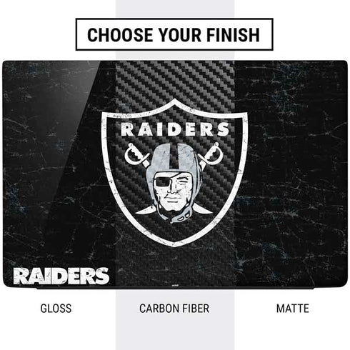 NFL Las Vegas Raiders Distressed Dell Vostro Skin