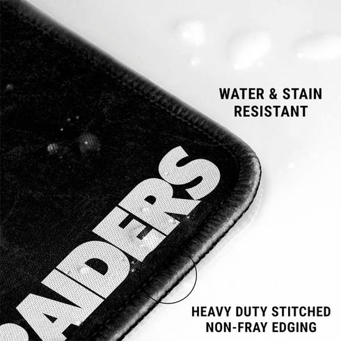 NFL Las Vegas Raiders Distressed Gaming Mouse Pad