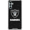 NFL Las Vegas Raiders Distressed Galaxy A13 5G Clear Case