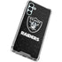 NFL Las Vegas Raiders Distressed Galaxy A13 5G Clear Case