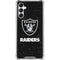 NFL Las Vegas Raiders Distressed Galaxy A14 5G Clear Case