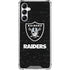 NFL Las Vegas Raiders Distressed Galaxy A14 5G Clear Case