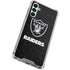 NFL Las Vegas Raiders Distressed Galaxy A14 5G Clear Case