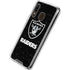 NFL Las Vegas Raiders Distressed Galaxy A30 Clear Case
