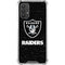 NFL Las Vegas Raiders Distressed Galaxy A32 5G Clear Case