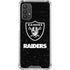 NFL Las Vegas Raiders Distressed Galaxy A32 5G Clear Case