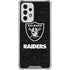 NFL Las Vegas Raiders Distressed Galaxy A33 5G Clear Case