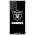 NFL Las Vegas Raiders Distressed Galaxy A52 5G Clear Case