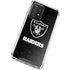 NFL Las Vegas Raiders Distressed Galaxy A52 5G Clear Case