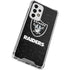 NFL Las Vegas Raiders Distressed Galaxy A53 5G Clear Case
