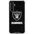 NFL Las Vegas Raiders Distressed Galaxy A54 5G Clear Case