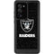 NFL Las Vegas Raiders Distressed Galaxy Note20 Ultra 5G Waterproof Case