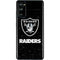 NFL Las Vegas Raiders Distressed Galaxy S20 Fan Edition Skin