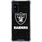 NFL Las Vegas Raiders Distressed Galaxy S20 FE Clear Case