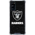 NFL Las Vegas Raiders Distressed Galaxy S20 FE Clear Case