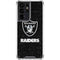 NFL Las Vegas Raiders Distressed Galaxy S21 Ultra 5G Clear Case