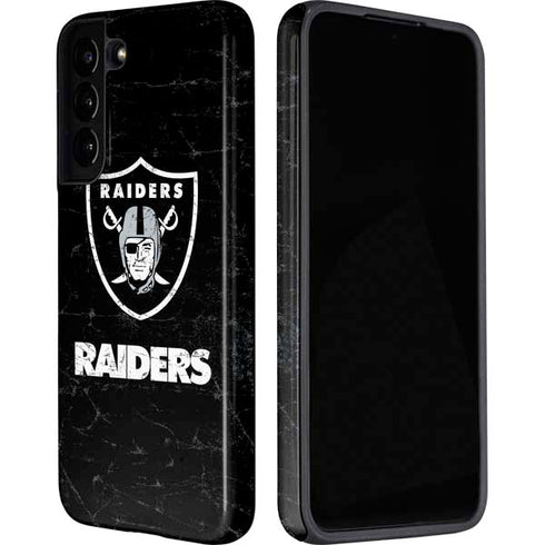 NFL Las Vegas Raiders Distressed Galaxy S22 Pro Case
