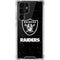 NFL Las Vegas Raiders Distressed Galaxy S22 Ultra Clear Case
