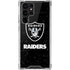 NFL Las Vegas Raiders Distressed Galaxy S22 Ultra Clear Case
