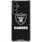 NFL Las Vegas Raiders Distressed Galaxy S23 FE Clear Case