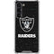 NFL Las Vegas Raiders Distressed Galaxy S23 Plus Clear Case