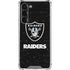 NFL Las Vegas Raiders Distressed Galaxy S23 Plus Clear Case