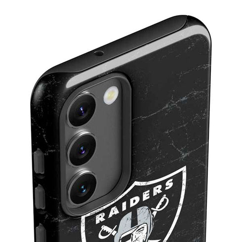 NFL Las Vegas Raiders Distressed Galaxy S23 Plus Pro Case