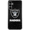 NFL Las Vegas Raiders Distressed Galaxy S24 Plus Clear Case