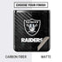 NFL Las Vegas Raiders Distressed Galaxy Z Flip Skin