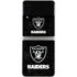 NFL Las Vegas Raiders Distressed Galaxy Z Flip3 5G Skin