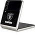NFL Las Vegas Raiders Distressed Galaxy Z Flip4 5G Skin