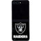 NFL Las Vegas Raiders Distressed Galaxy Z Flip5 5G Skin