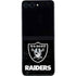 NFL Las Vegas Raiders Distressed Galaxy Z Flip5 5G Skin