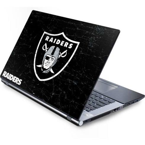 NFL Las Vegas Raiders Distressed Generic Laptop Skin