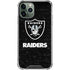 NFL Las Vegas Raiders Distressed iPhone 11 Pro Max Clear Case