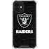 NFL Las Vegas Raiders Distressed iPhone 12 Clear Case