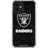 NFL Las Vegas Raiders Distressed iPhone 12 Mini Clear Case