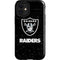 NFL Las Vegas Raiders Distressed iPhone 12 Mini Impact Case