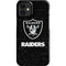 NFL Las Vegas Raiders Distressed iPhone 12 Mini Lite Case