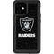 NFL Las Vegas Raiders Distressed iPhone 12 Mini Waterproof Case