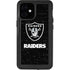 NFL Las Vegas Raiders Distressed iPhone 12 Mini Waterproof Case