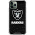 NFL Las Vegas Raiders Distressed iPhone 12 Pro Clear Case