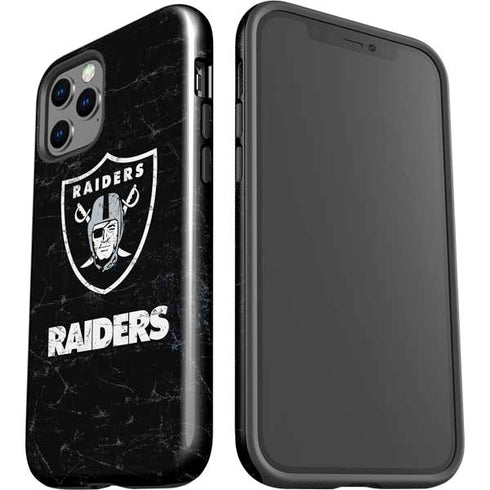 NFL Las Vegas Raiders Distressed iPhone 12 Pro Max Impact Case