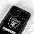 NFL Las Vegas Raiders Distressed iPhone 13 Mini Waterproof Case