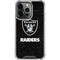 NFL Las Vegas Raiders Distressed iPhone 13 Pro Clear Case