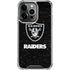NFL Las Vegas Raiders Distressed iPhone 13 Pro Clear Case