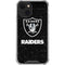 NFL Las Vegas Raiders Distressed iPhone 14 Clear Case