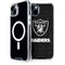 NFL Las Vegas Raiders Distressed iPhone 15 MagSafe Case