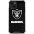NFL Las Vegas Raiders Distressed iPhone 15 Plus Clear Case