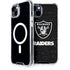 NFL Las Vegas Raiders Distressed iPhone 15 Plus MagSafe Case